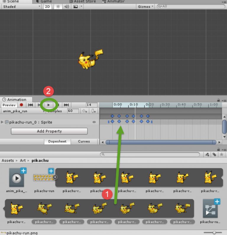 unity 2d sprite animation – Mionzz